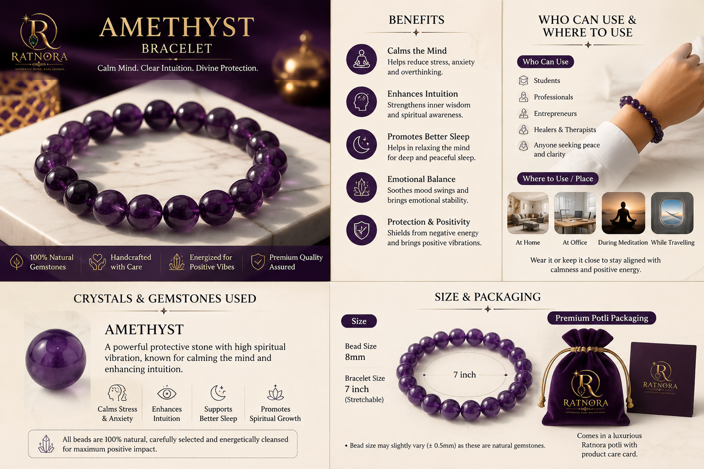 Amethyst Bracelet